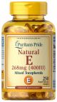 Puritan's Pride Vitamine E 268 mg 400 IE 250 Softgels 463