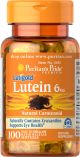 Puritan's Pride Lutein 6 mg met zeaxanthine100 softgels 3481