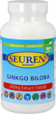 Seuren Nutrients Ginkgo Biloba Extrait 240 mg 200 Capsules