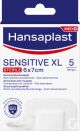 Hansaplast Sensitive XL 5 pansements 6x7cm