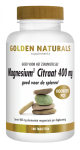 Golden Naturals Citrate de magnésium 400 mg 180 comprimés
