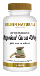 Golden Naturals Citrate de Magnésium 400mg 60 comprimés