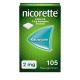 Nicorette 2 mg 105 kauwgom