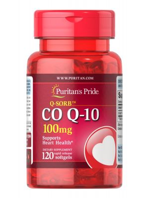 Puritan's Pride Co Q-10 100 mg 120 Softgels 15594