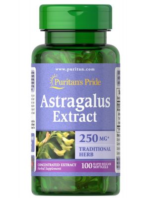 Puritan's Pride Astragalus 250 mg 100 Softgels 30457