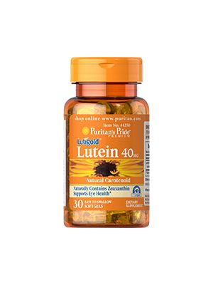 Puritan's Pride Lutein 40 mg 30 Softgels 44250