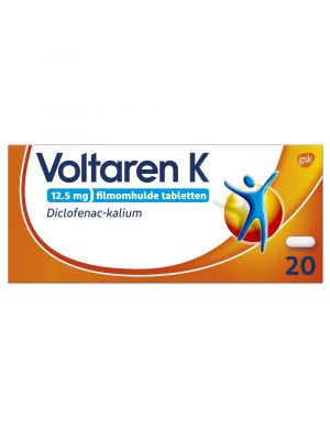 Novartis Voltaren tabletten 12,5 mgr 20 Tabletten 