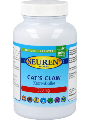 Seuren Nutrients Cat's claw 50 mg Extract 100 gélules