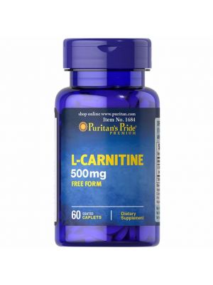 Puritan's Pride L-carnitine 500 mg 60 Tabletten 1684