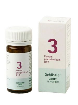 Sels de Schüssler nr 3 Ferrum Phosphoricum D12 100 comprimés
