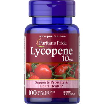 Puritan's Pride Lycopene 10 mg 100 softgels 2111