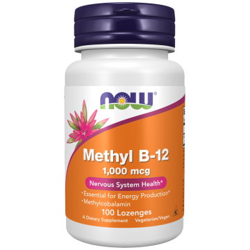 NOW Methyl B-12 5000mcg 60 comprimés