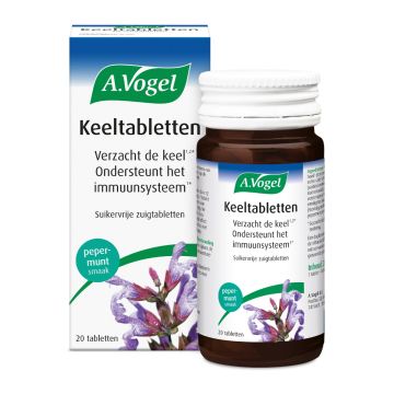 A Vogel comprimés pour la gorge 20 pastilles sans sucre