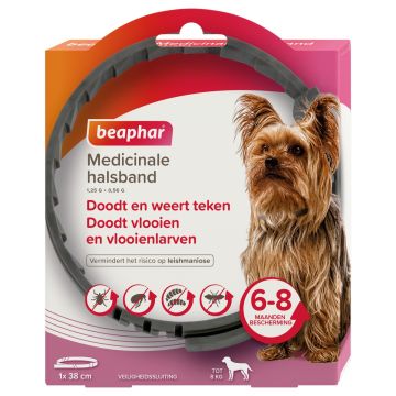Collier Médicamenteux Beaphar Chien jusqu’à 8 kg 1 unité