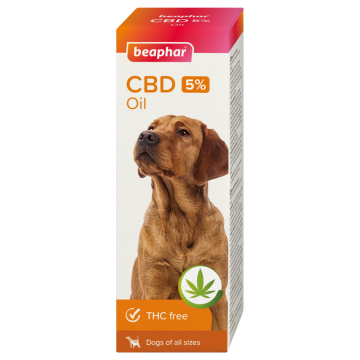 Beaphar Huile CBD Chien 5 % 10 ml