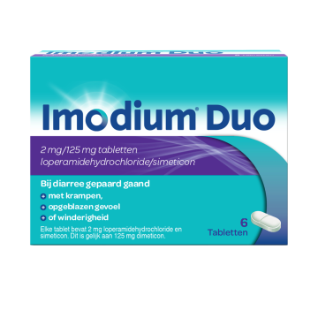 Imodium Duo 6 Comprimés