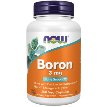 NOW Boron 3 mg 250 gélules
