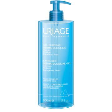 Uriage Eau Thermale Gel surgras liquide dermatologique 500ml