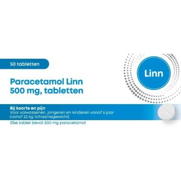 Linn Paracétamol 500 mg 50 comprimés