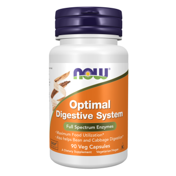NOW Optimal Digestive System 90 Gélules Végétales
