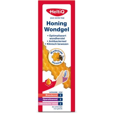 HeltiQ Gel pour plaies au miel 15 g