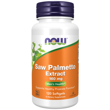 NOW Extrait de Saw Palmetto 160 mg Gélules Molles