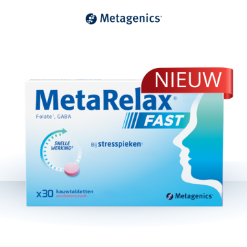 Metagenics MetaRelax Fast 30 comprimés à croquer
