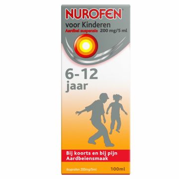 Nurofen pour enfants suspension de fraise 200 mg/5 ml | 100ml