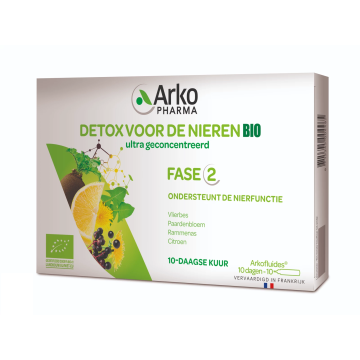 Arkopharma DÉTOX pour les reins 10 ampoules buvables