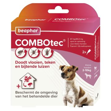 Beaphar Combotec Chiens 2-10 kg 2 Pipettes
