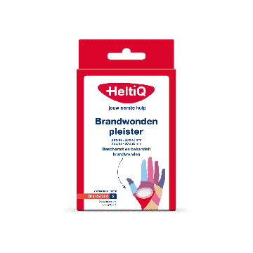 HeltiQ Pansement pour Brûlures 5 pièces