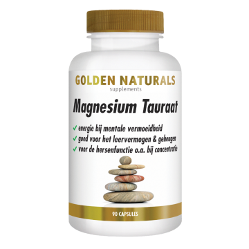 Golden Naturals Magnésium Taurate 90 capsules
