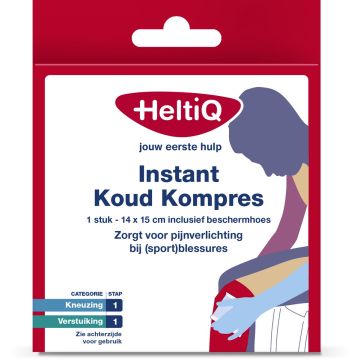 HeltiQ Compresse Froide Instantanée 1 pièce