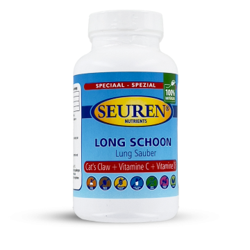 Seuren Nutrients Poumon nettoyer Griffe de chat + Vit C + Vit D3 200 gélules 