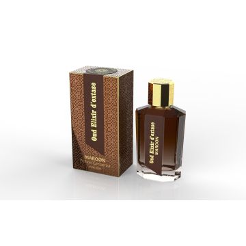 Dupe Linn Young  Oud Elixer d'Extase Maroon unisex Parfum 100ml