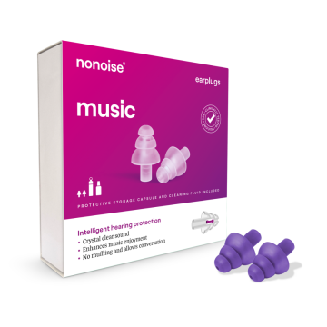 Nonoise - Musique - festival - Bouchons d'oreilles - violet