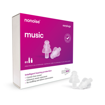 Nonoise - Musique - festival - Bouchons d'oreilles - transparents