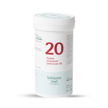 Sels de Schüssler nr 20 Kalium aluminium sulfuricum D6 400 comprimés