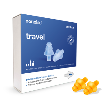 Nonoise - Voyage - Bouchons d'oreilles - Jaune