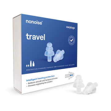 Nonoise - Voyage - Bouchons d'oreilles - transparents
