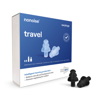Nonoise - Voyage - Bouchons d'oreilles - noir