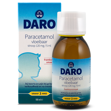 Daro paracétamol liquide 100 ml