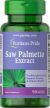 Puritan's Pride Saw Palmetto 1000 mg 90 softgels 1594