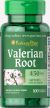 Puritan's Pride Valerian Root 450 mg 100 capsules 3390