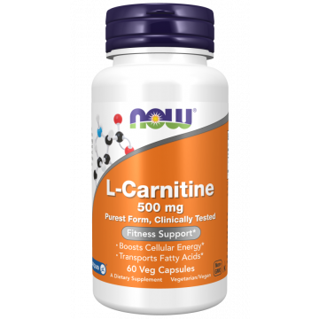 NOW L-Carnitine 500 mg 60 gélules