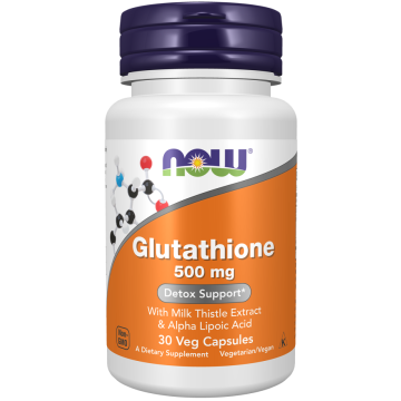NOW Glutathione 500 mg 30 gélules