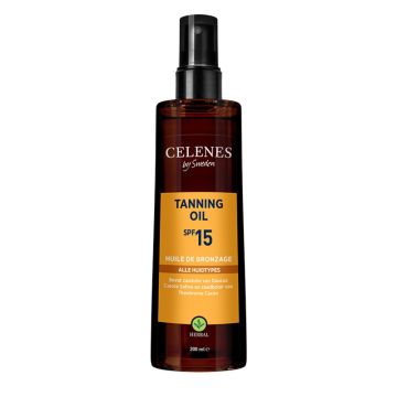 Celenes Huile de bronzage SPF15+ 200 ml