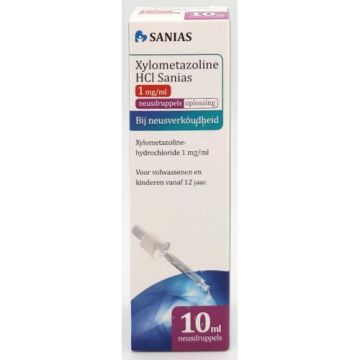 Sanias Gouttes nasales Xylométazoline 10 ml