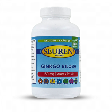 Seuren Nutrients Ginkgo Biloba Extract 150 mg 250 Capsules
