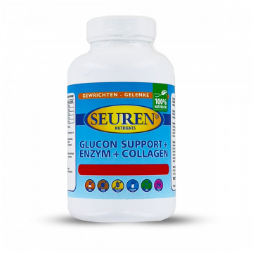 Seuren Nutrients Glucon support + Enzym + Collagen (Glucosamine) 100 comprimés